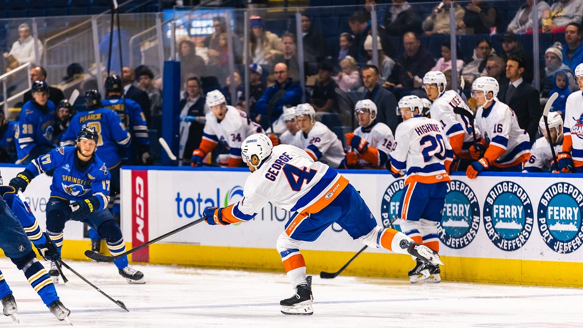 Isaiah George returns from injury with an NHL opportunity still in reach as the Islanders continue to look internally on defense.