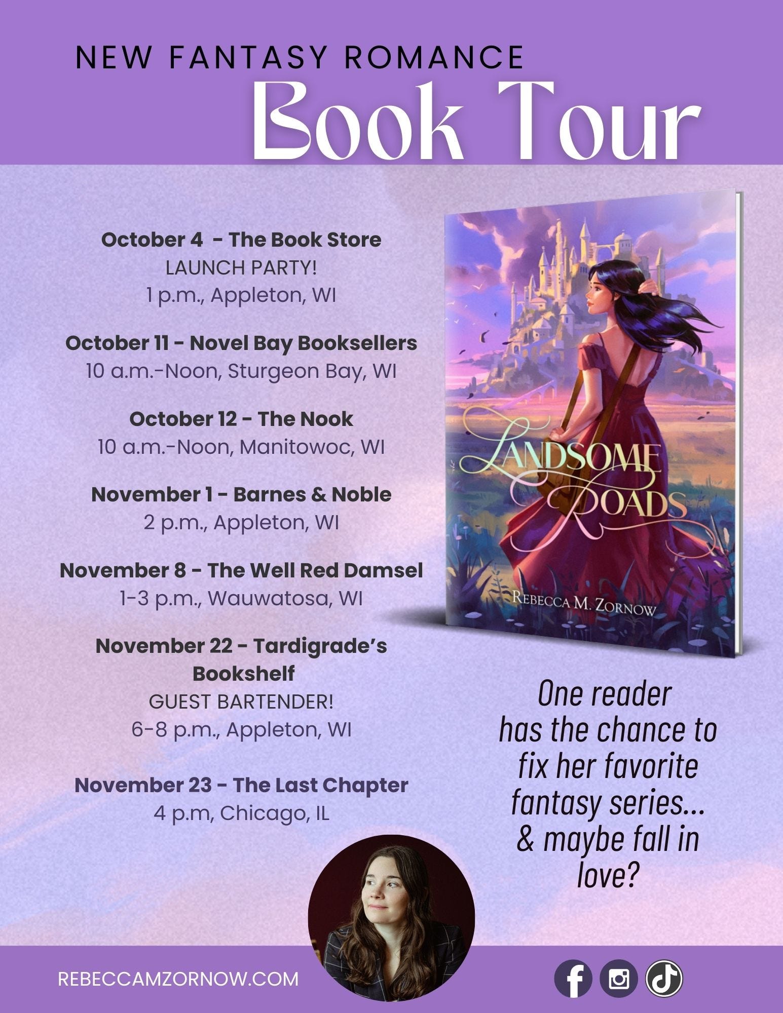 The Master Plan to Planning a Book Tour - Conquer Books