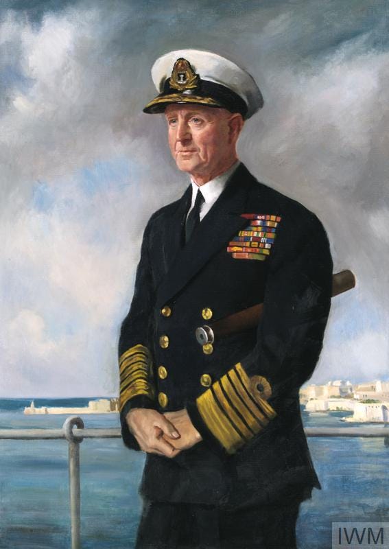 Admiral of the Fleet The Viscount Cunningham of Hyndhope, KT, GCB, DSO |  Imperial War Museums