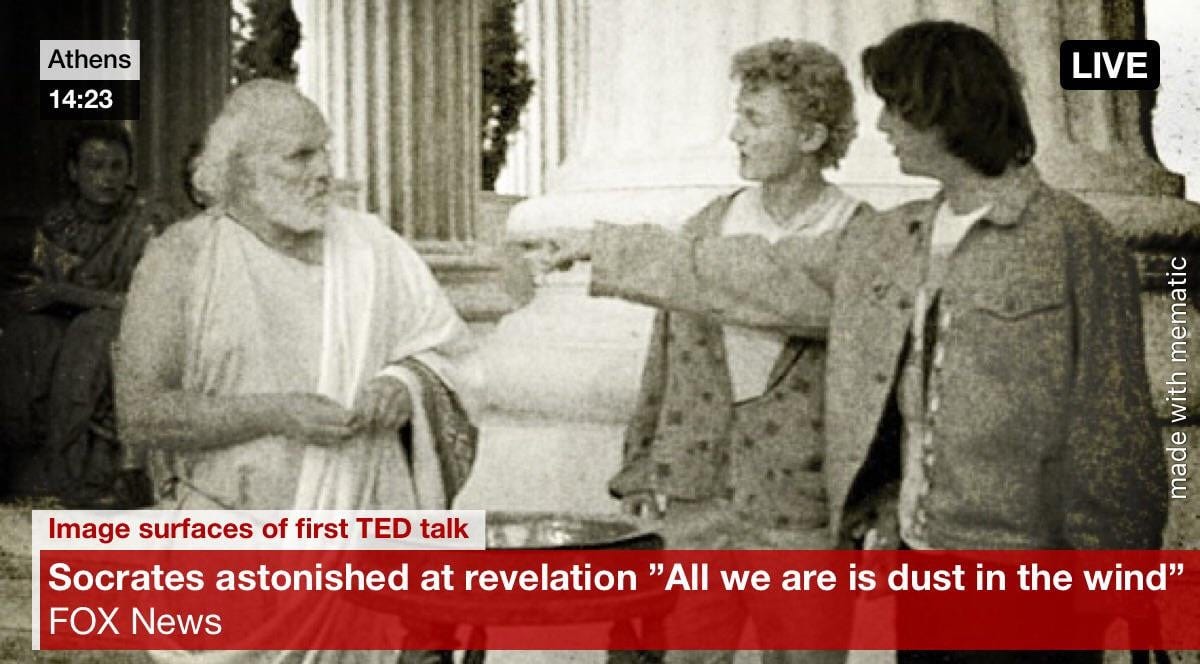 All we are, is dust in the wind dude. : r/GenX