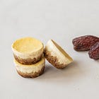 Baby cheesecake à la vanille