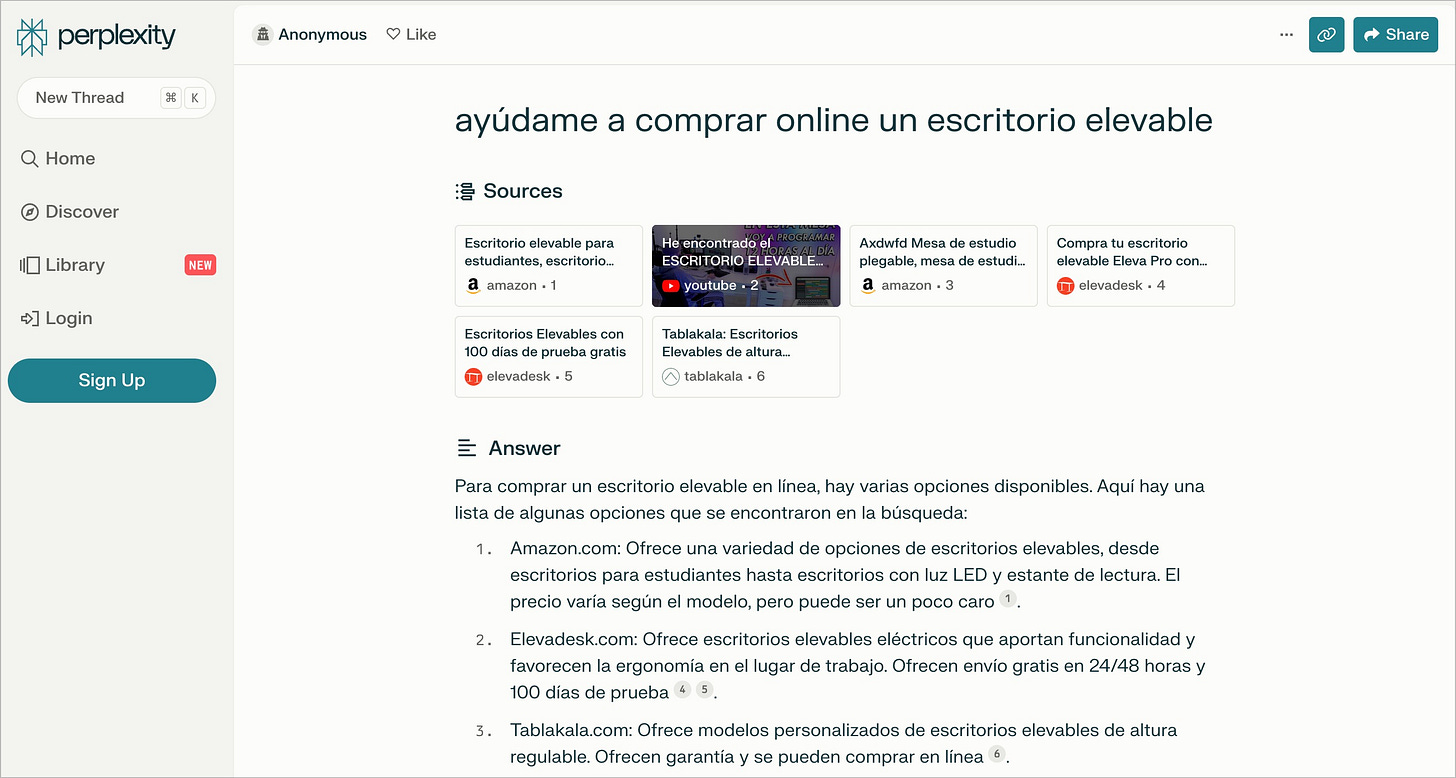 Usando Perplexity para mi siguiente compra... Usando Perplexity para mi siguiente compra...