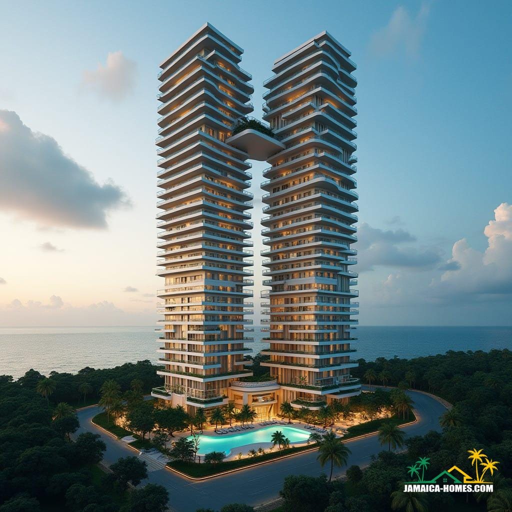 Luxury real estate scheme in jamaica caribbean