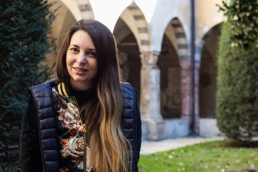 Ritratto fotografico femminile a cura di Monica Monimix Antonelli, tratto dal progetto "Donne di Crema"
