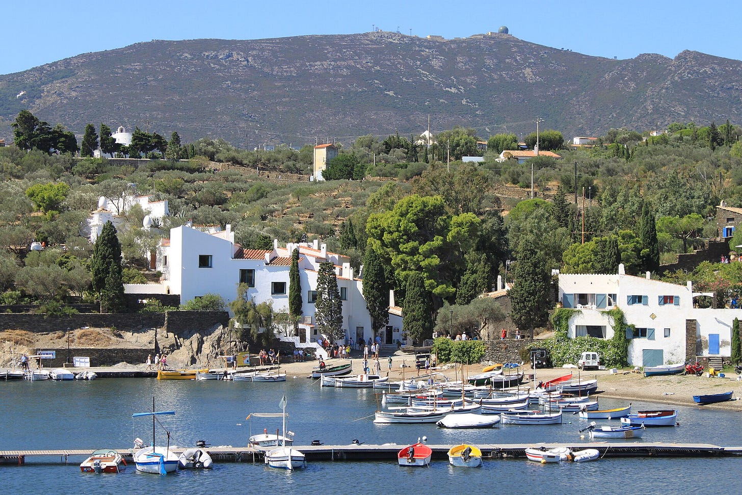 The bay of Port Lligat The bay of Port Lligat