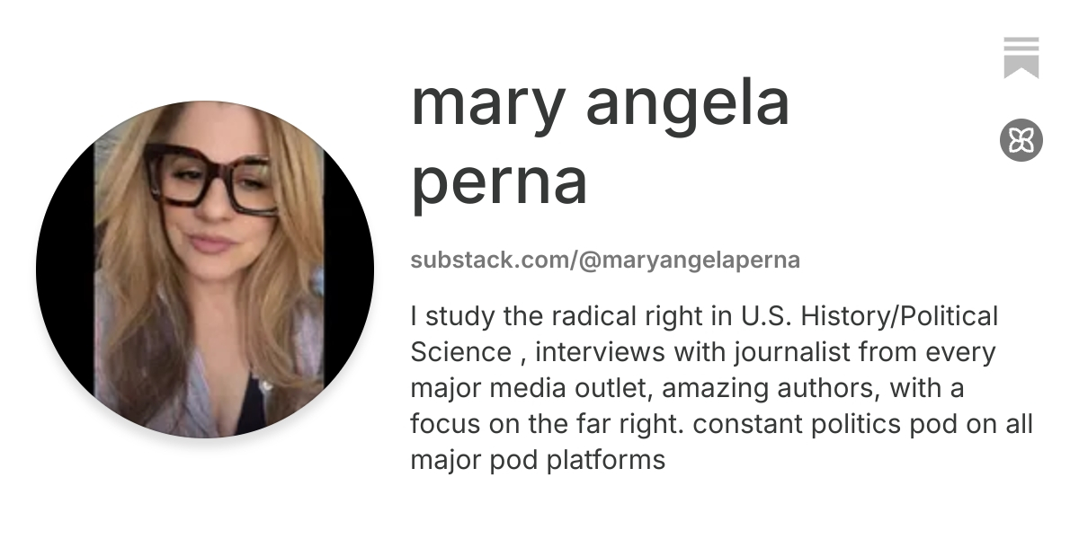mary angela perna | Substack