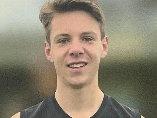 promising football player Dallas Keogh-Frankling, 17, has been remembered as a 'great kid' after he collapsed and died in the changing rooms following an under-18s game promising football player Dallas Keogh-Frankling, 17, has been remembered as a 'great kid' after he collapsed and died in the changing rooms following an under-18s game