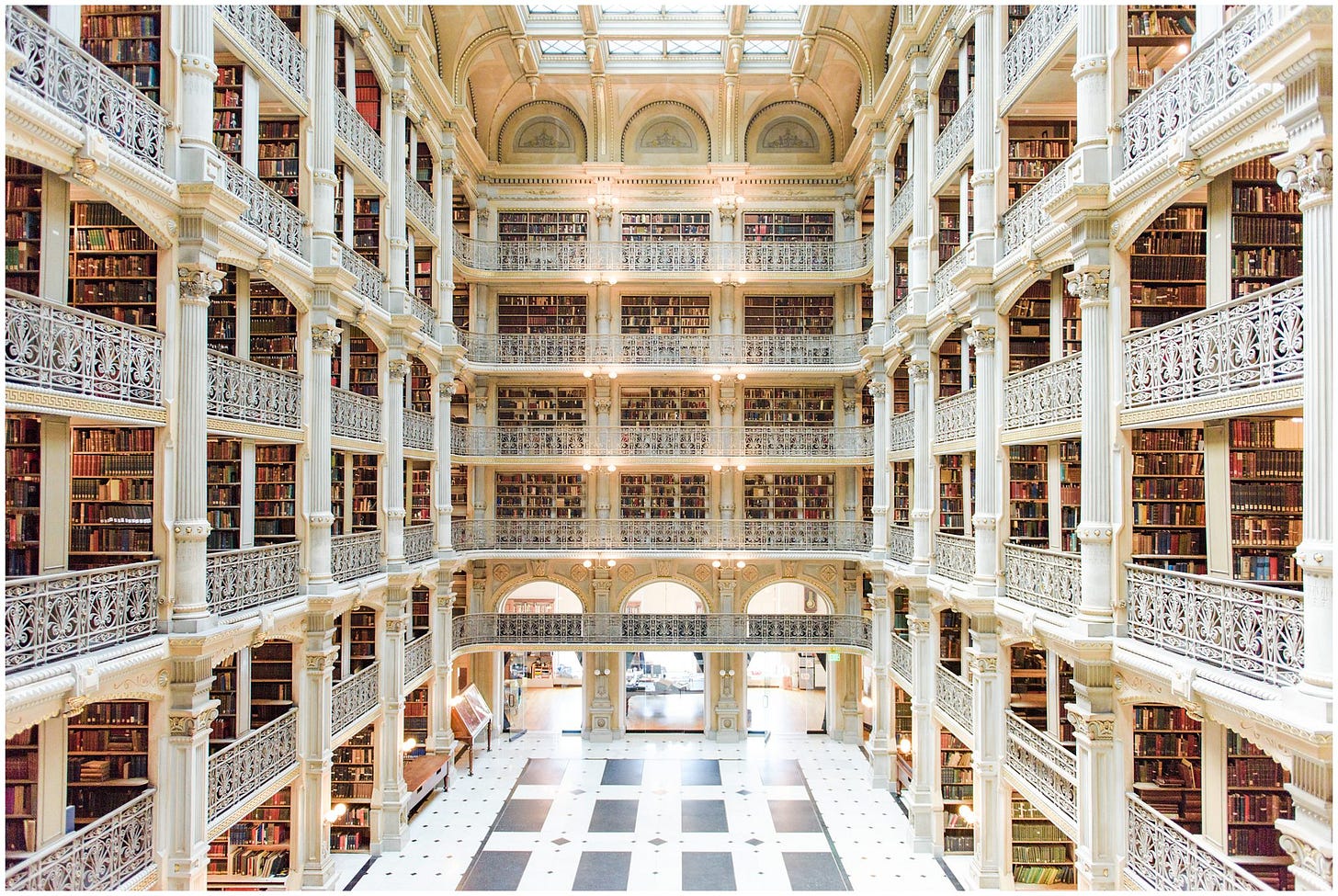 George Peabody Library | A Baltimore, MD Wedding Venue Tour | caitkramer.com George Peabody Library | A Baltimore, MD Wedding Venue Tour | caitkramer.com