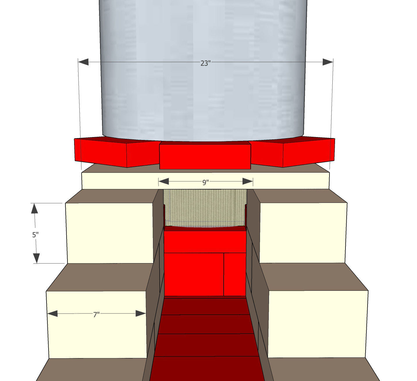 build the exhaust duct
