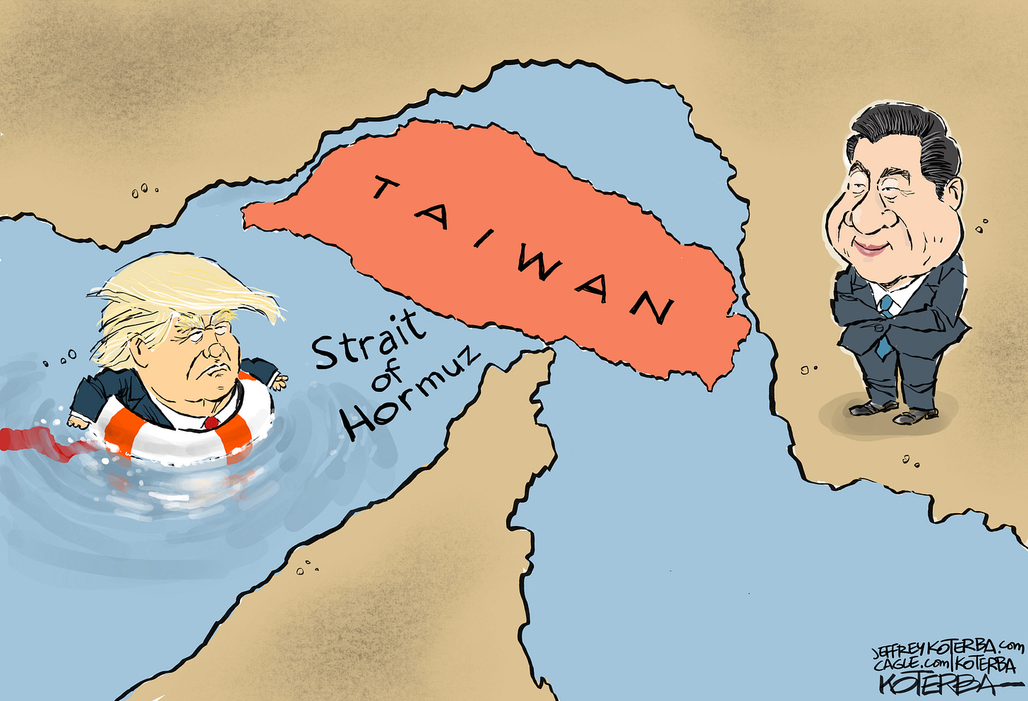 Trump meets XI: Taiwan and Iran on the table Trump meets XI: Taiwan and Iran on the table