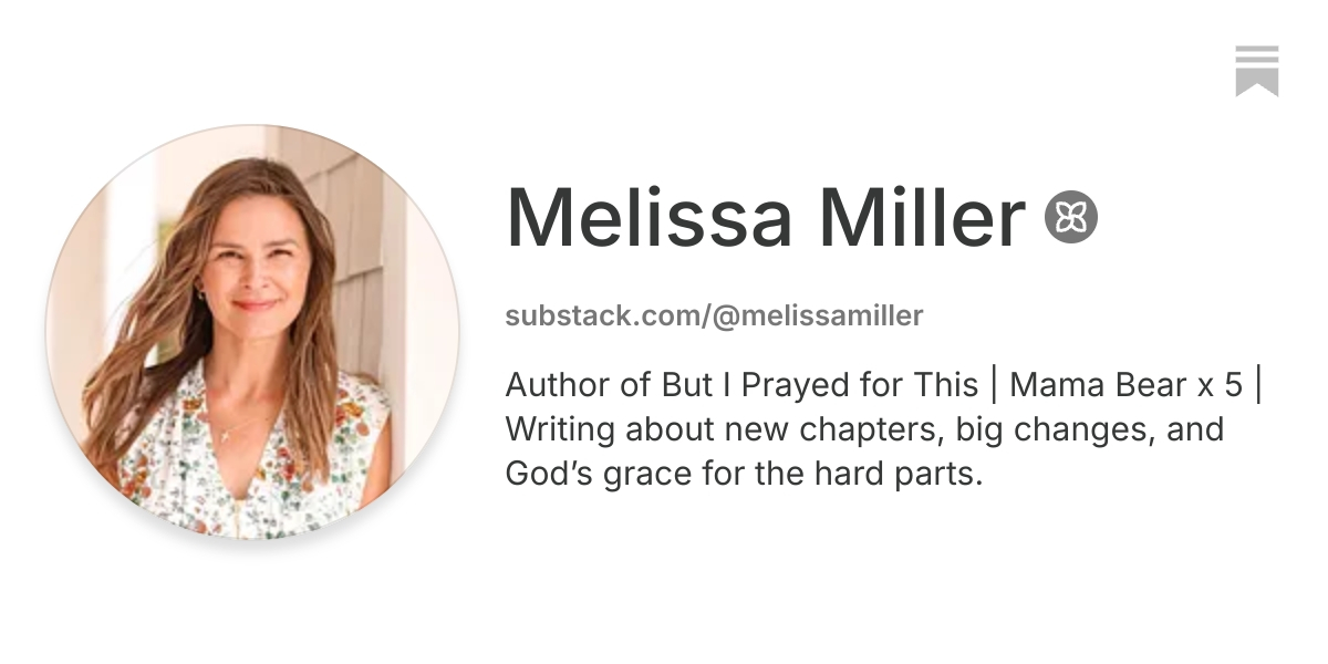 Melissa Miller | Substack