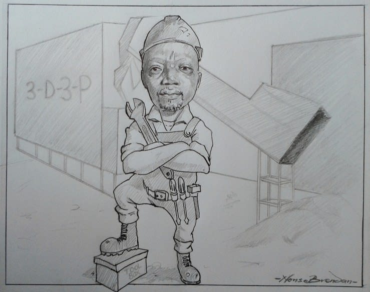 An illustration of Dr. Dele Sanni by Nonso Brendan for The Question Marker An illustration of Dr. Dele Sanni by Nonso Brendan for The Question Marker