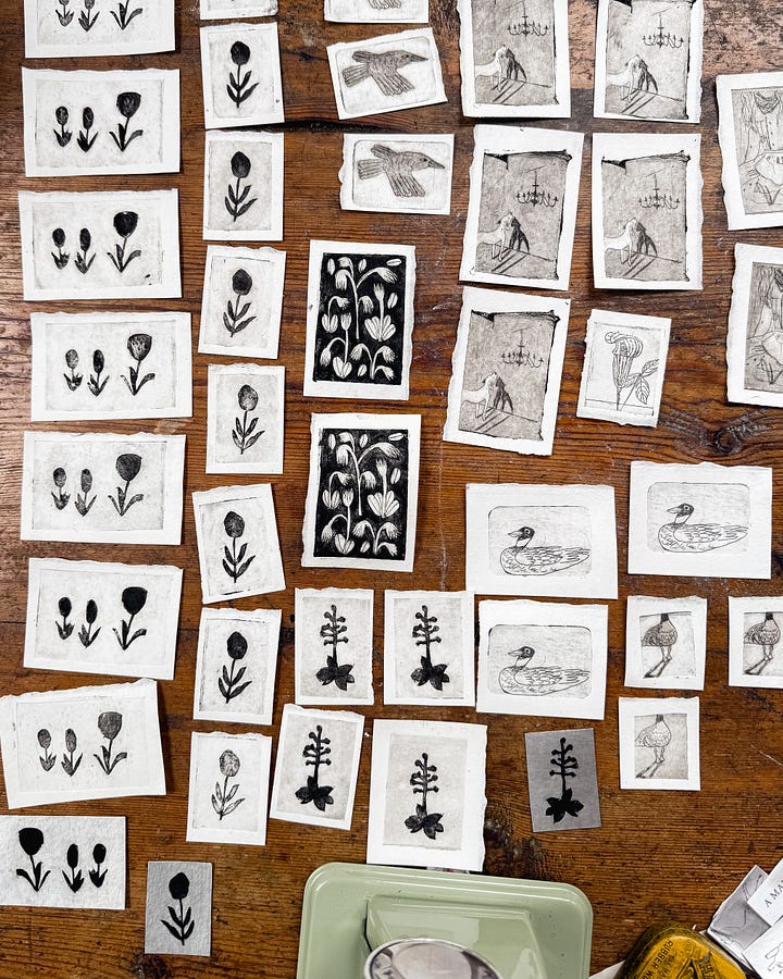 Peg and Awl Prints in Shop