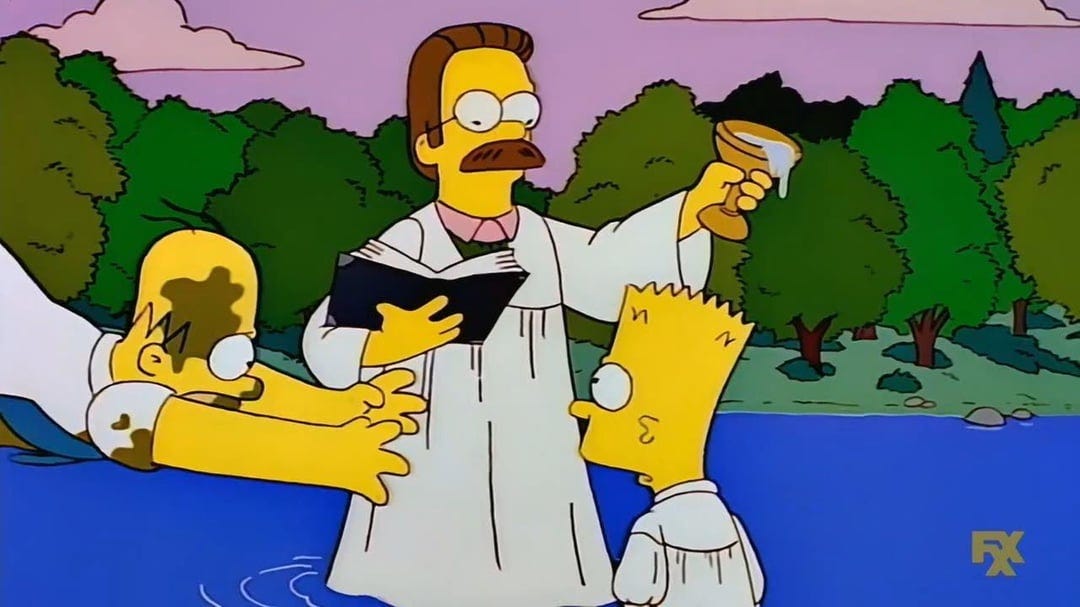 Why was this considered such a big deal? Like, even if Flanders had baptized them, couldn't they just go back to being whatever they were religiously when they got back to Homer Why was this considered such a big deal? Like, even if Flanders had baptized them, couldn't they just go back to being whatever they were religiously when they got back to Homer