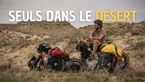 Un voyage à vélo dans le désert