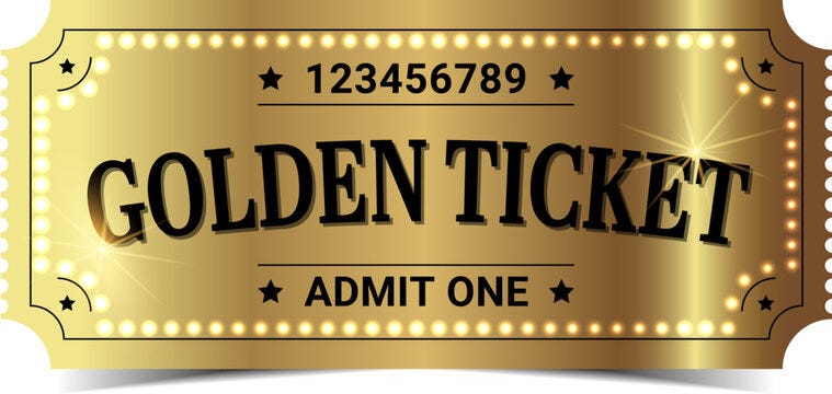 Golden Ticket Template Images – Browse 8,079 Stock Photos, Vectors, and  Video | Adobe Stock