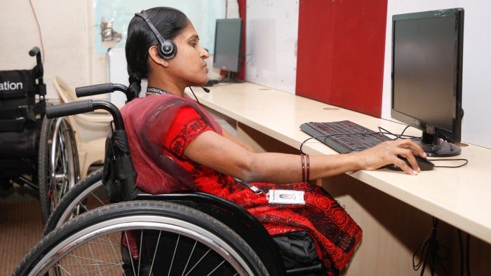 Why start-ups are hiring India's disabled workers