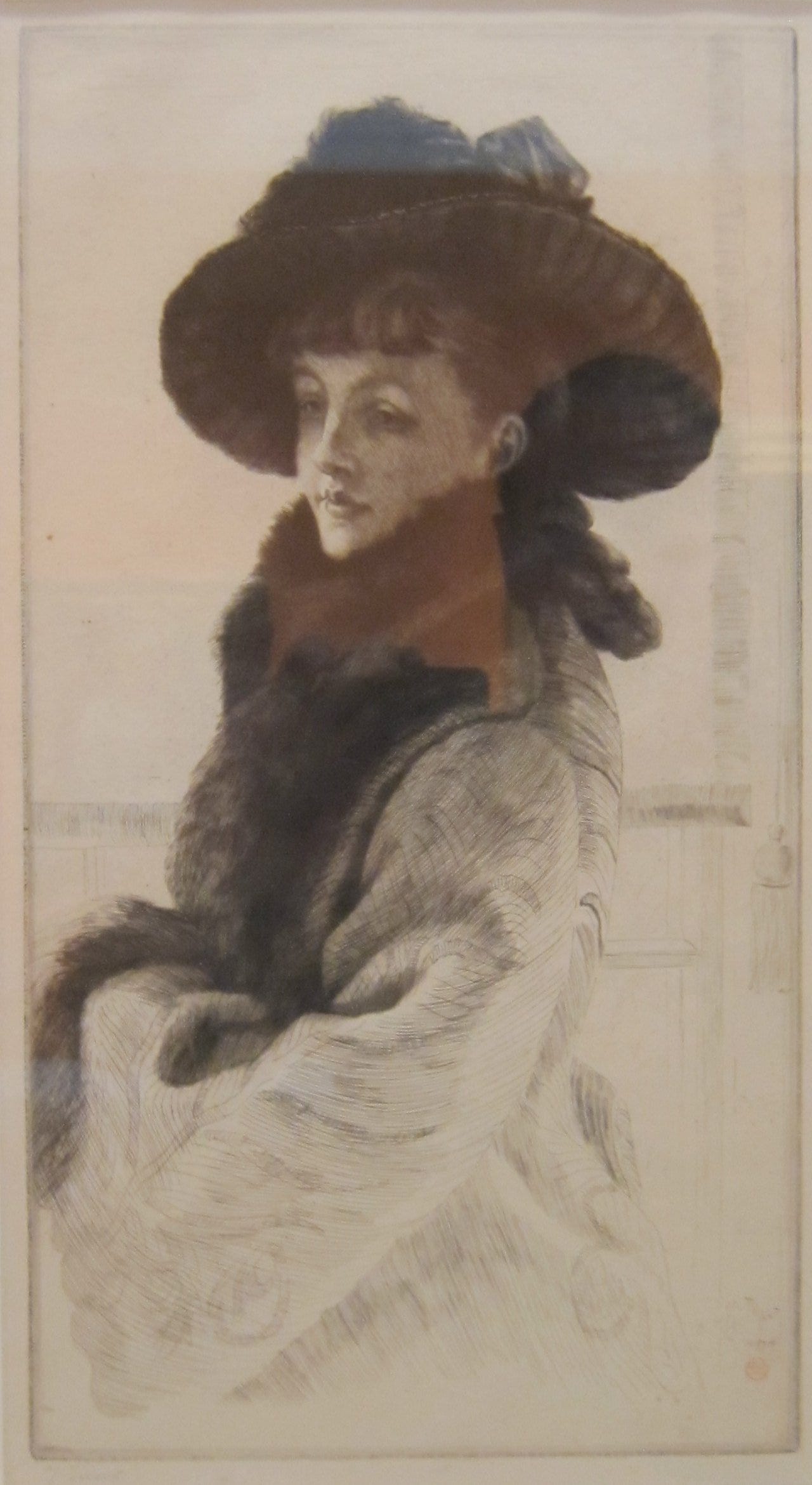 James Tissot, Mavourneen, Portrait of Kathleen Newton. James Tissot, Mavourneen, Portrait of Kathleen Newton.