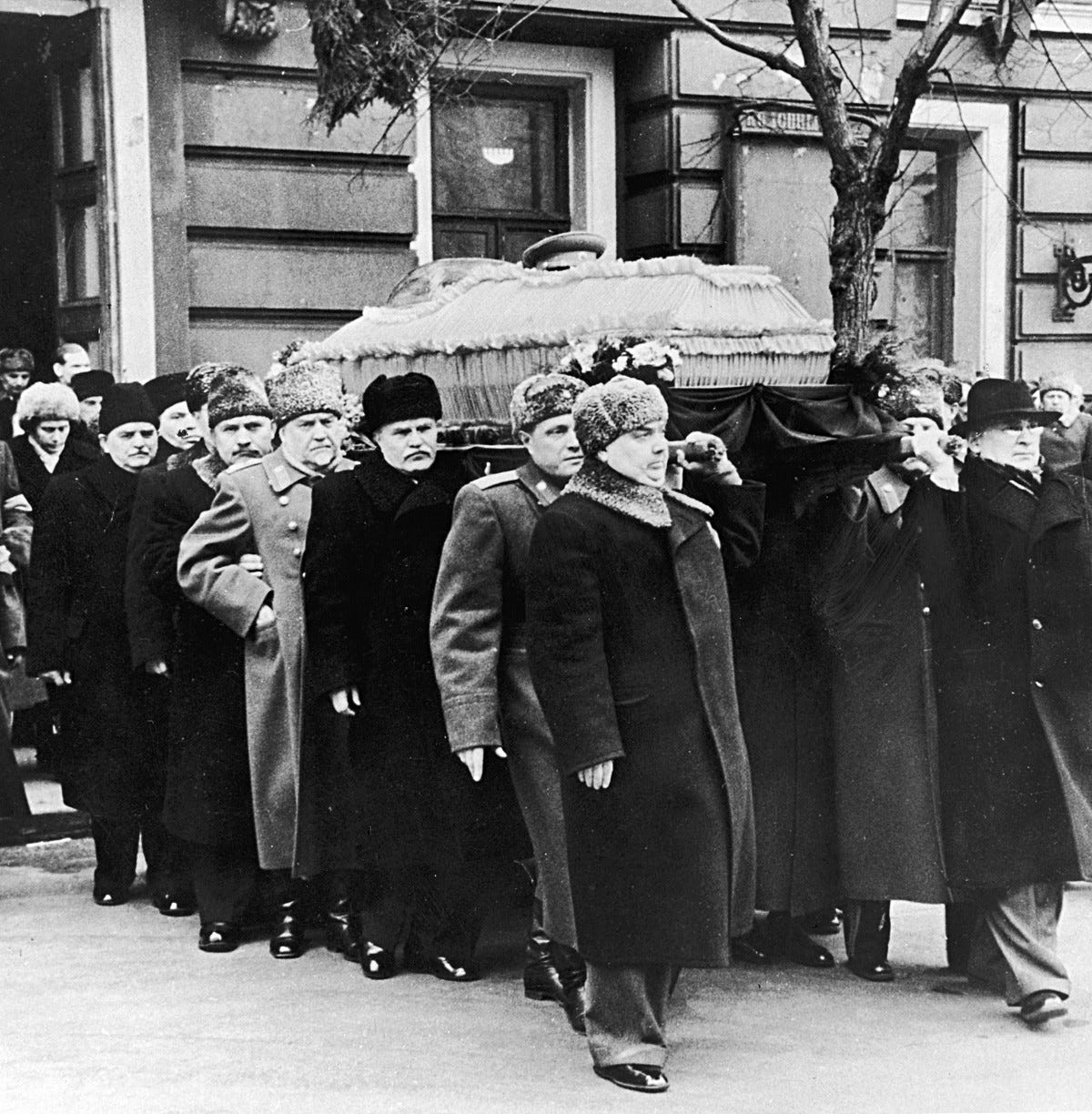 Stalin's funeral procession