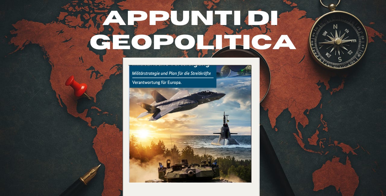 La prima strategia militare della Germania