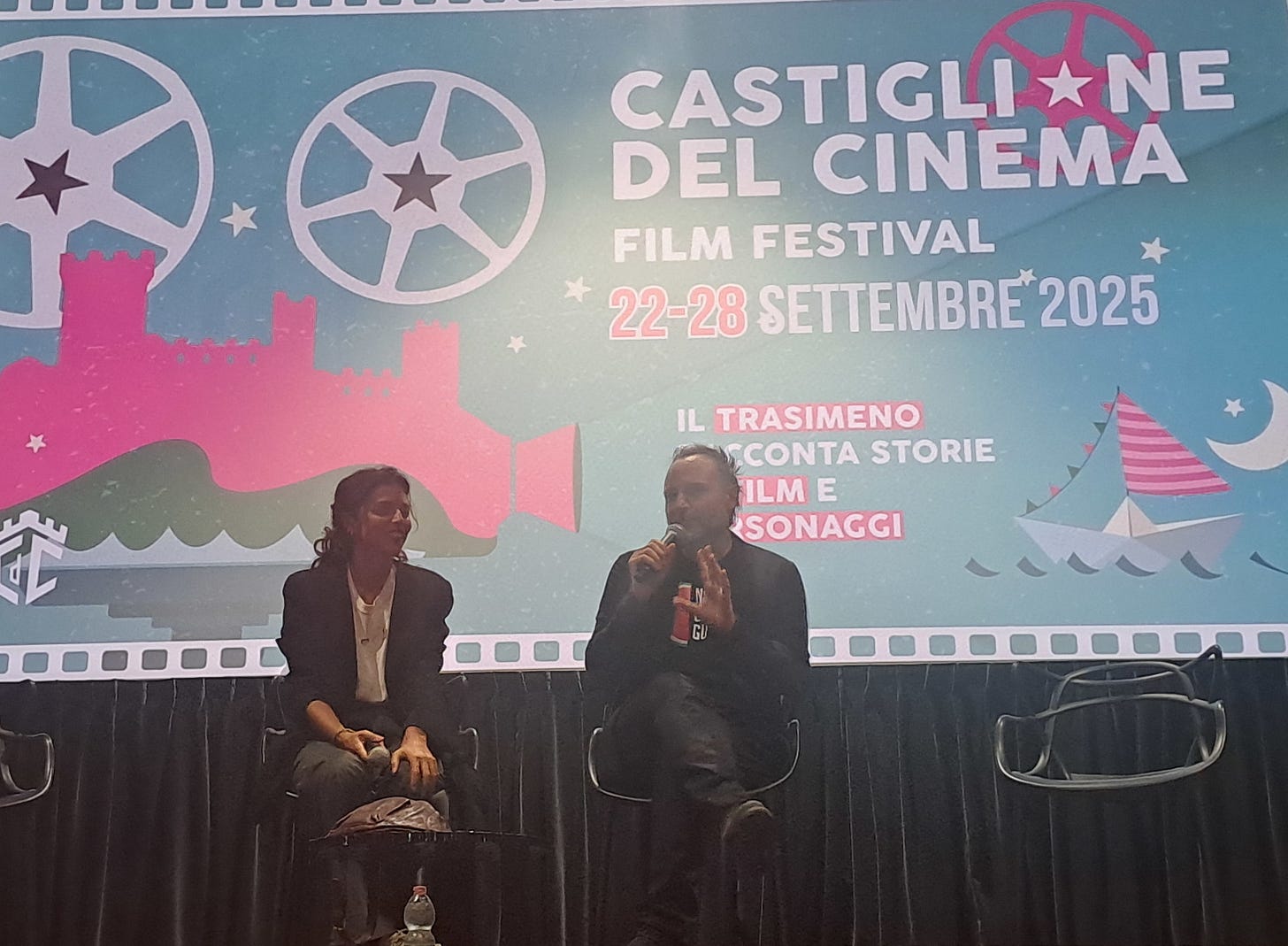 Irene Maiorino, protagonista della fiction L’amica geniale, intervistata dal direttore di Castiglione del Cinema Andrea Zuliani