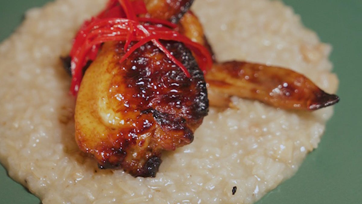 Chicken Rice Risotto Recipe Chicken Rice Risotto with Stuffed Wings - nOm