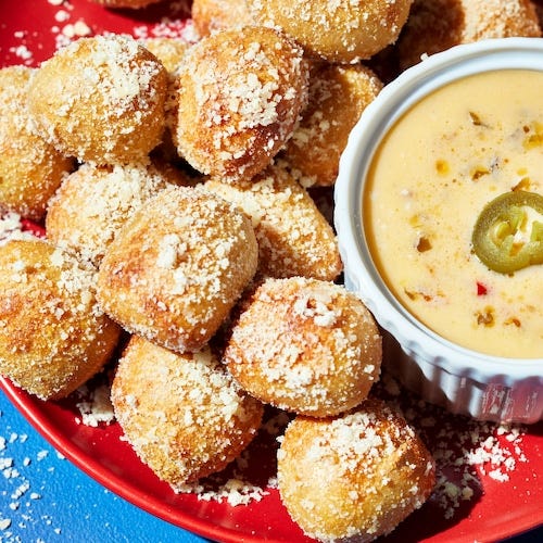 Mellow Mushroom pretzel bites