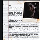 Prop Handout: Hunter's Journal Page