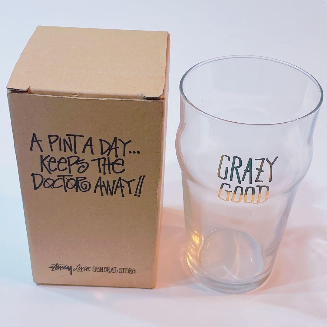 STUSSY 568mlグラス 未使用品 - メルカリ