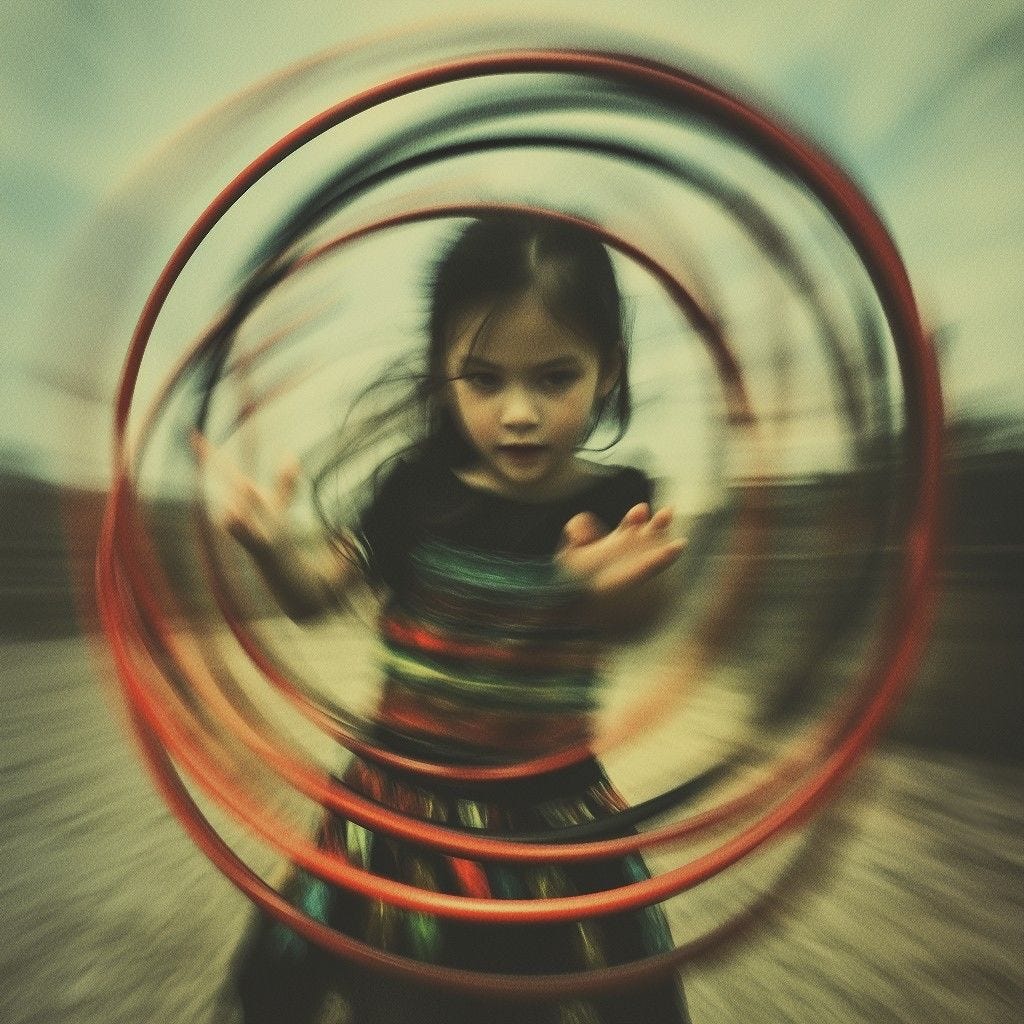 May be an image of child