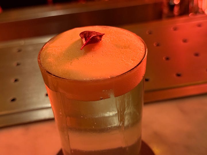 Cocktail and bar, Hanky Panky, Mexico City