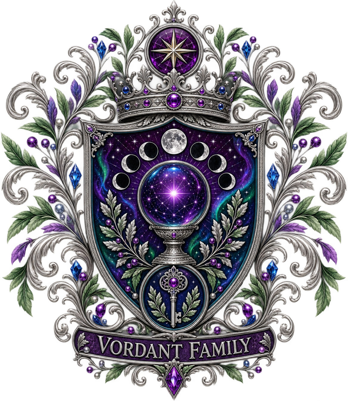 Vordant family crest Vordant family crest