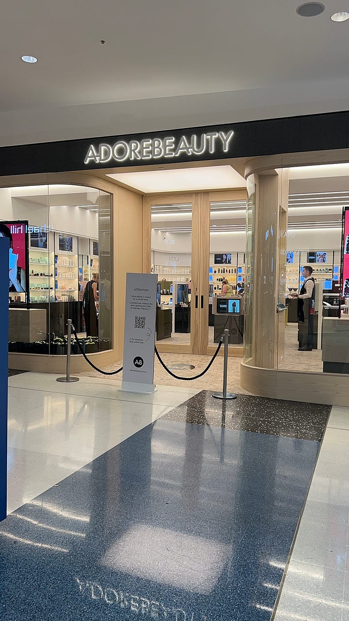Adore Beauty Southland store