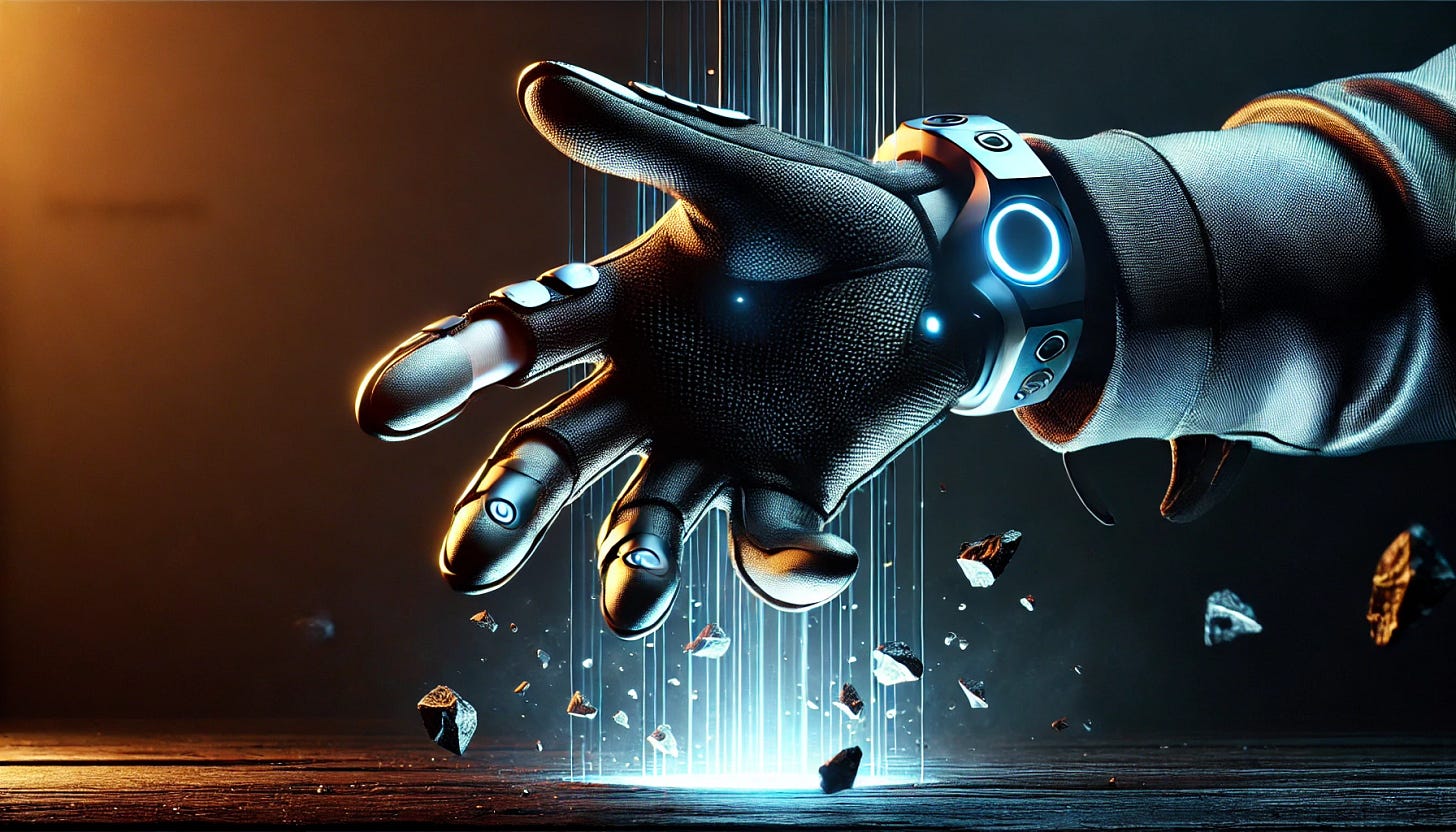 All Things Haptics - Image of a Tactile Virtual Reality Glove