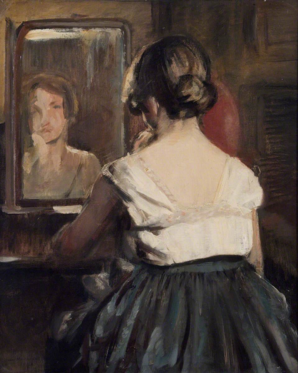 Girl at the Mirror Girl at the Mirror