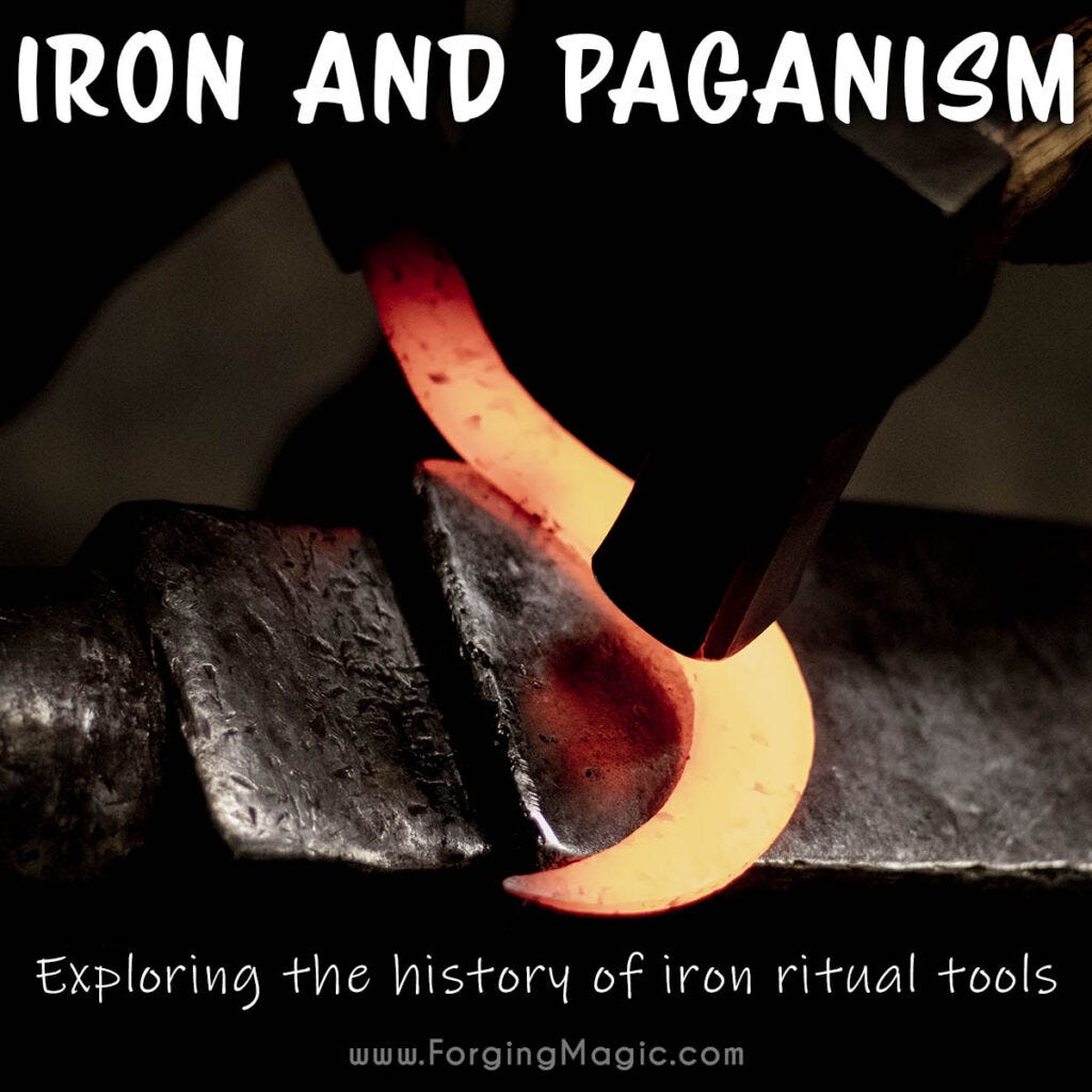 Iron and paganism, exploring the history of iron ritual tools and magick Iron and paganism, exploring the history of iron ritual tools and magick