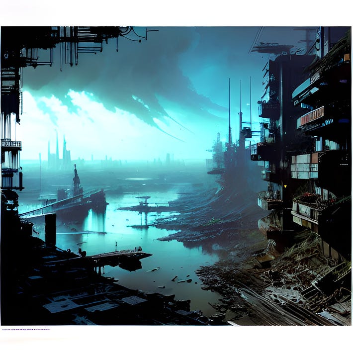 Cyberpunk Graphic Novel - and the devil died screaming