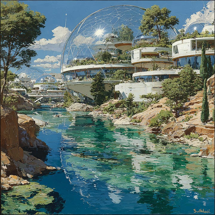 Solarpunk Aesthetic