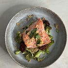 Savory sun-dried tomato & salmon power bowl