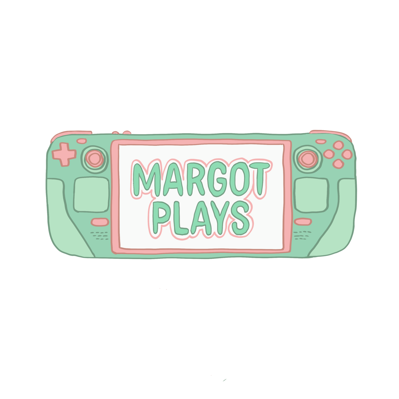 Margot Plays Video Games logo