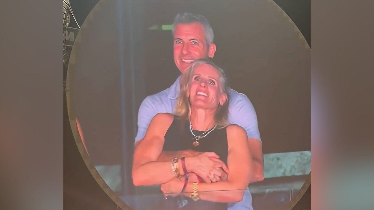 Andy Byron and Kristin Cabot. Andy Byron and Kristin Cabot.