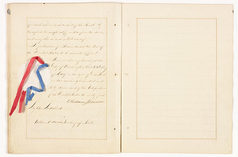 Documentele tranzacției dintre Imperiul Țarist și Statele Unite (sursa: Library of Congress)