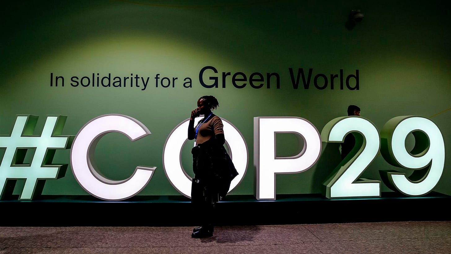 La COP29, marcada desde su inicio por las ausencias y las dudas sobre la ambición de EEUU La COP29, marcada desde su inicio por las ausencias y las dudas sobre la ambición de EEUU