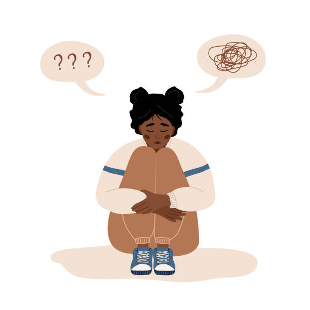 9,700+ Worried Girl Stock Illustrations, Royalty-Free Vector Graphics &  Clip Art - iStock | Worried woman, Worried teen, Worried boy