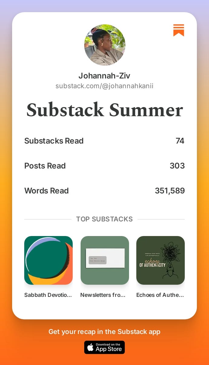 Substack Summer