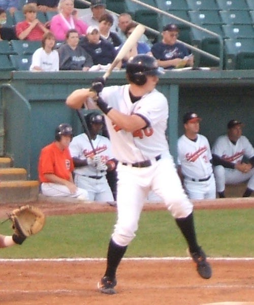 CJ Smith of the Shorebirds strides into a pitch in a June contest against Lakewood. CJ Smith of the Shorebirds strides into a pitch in a June contest against Lakewood.
