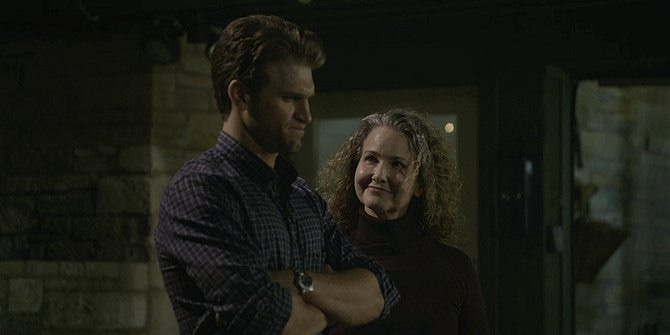 Walker brother LIam with Abeline looking at Walker for Governor sign 109. Walker brother LIam with Abeline looking at Walker for Governor sign 109.