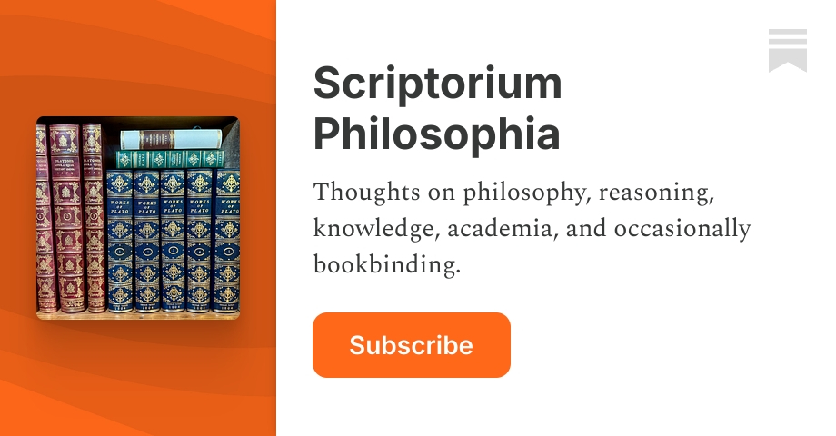 Scriptorium Philosophia | Hilarius Bookbinder | Substack