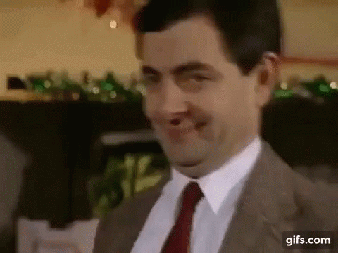 Mr Bean Wink GIF - Mr Bean Wink Trust - Discover & Share GIFs