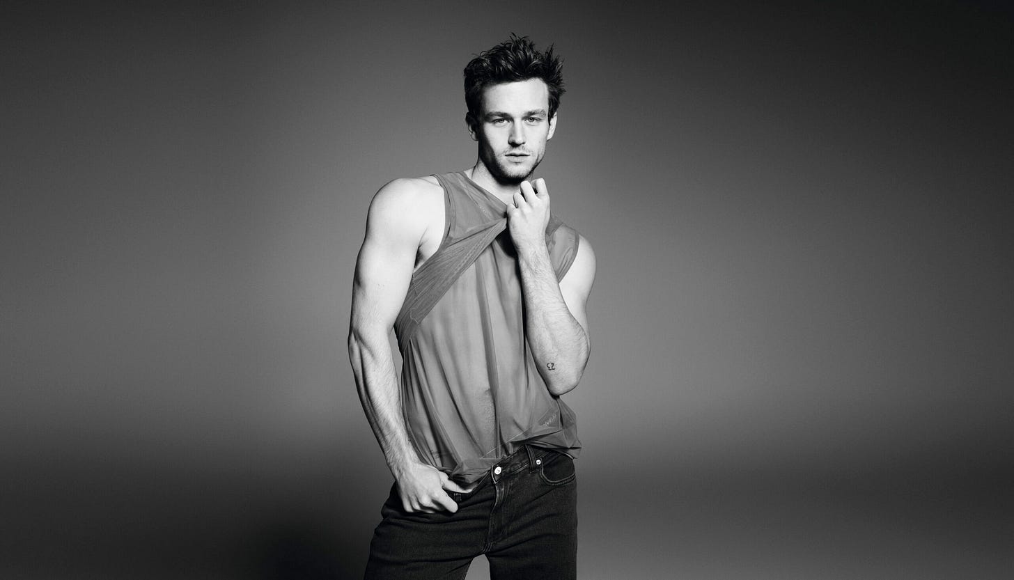 Actor Brandon Flynn Stars In Calvin Klein's Pride 2023 Campaign